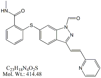 Axitinib N-Formyl Impurity